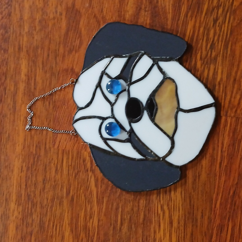 Stained glass shih‎ tzu